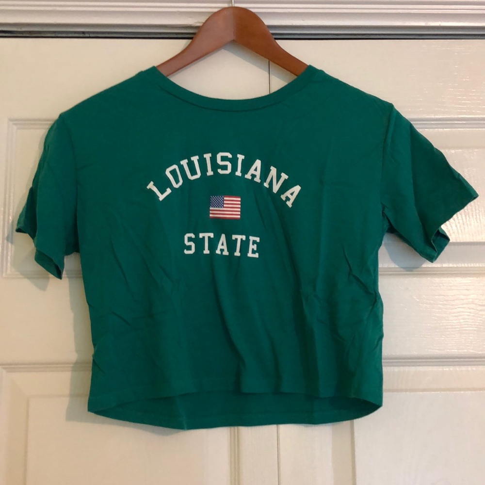 H&M Crop Top, Turquoise NEVER WORN